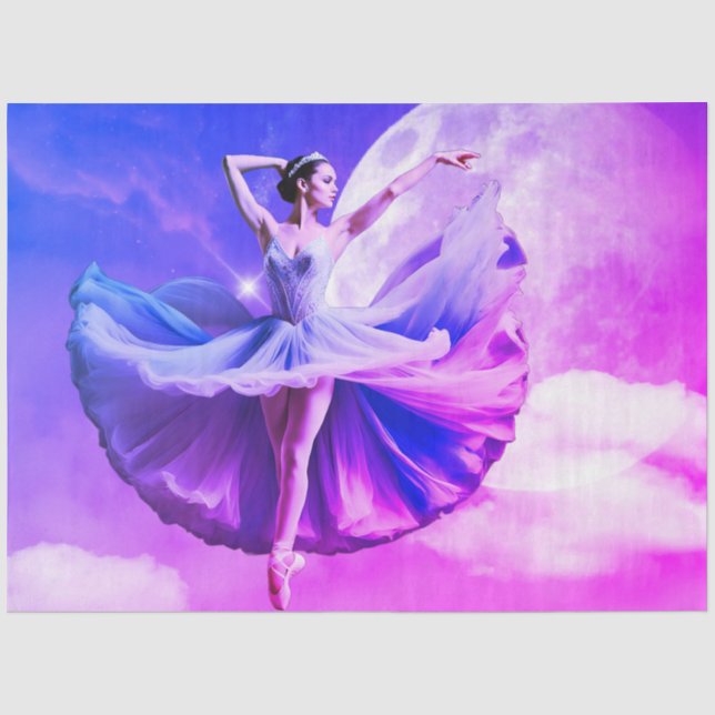 Ballerina Craft/Decoupage/Tissue Paper (Front)