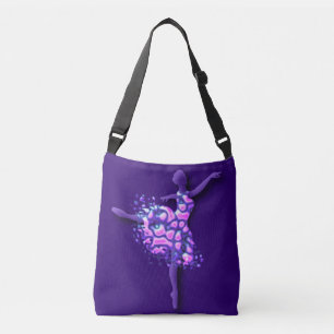 Ballerina Crossbody Bag Ballet Dancer Woman