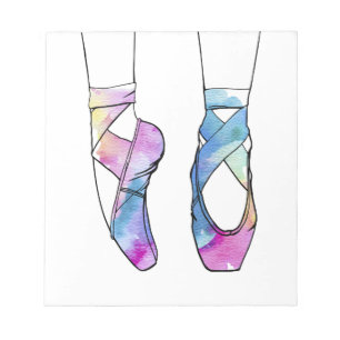 Ballerina Cute Ballet Notepad