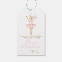Ballerina/Dance Gift Tags