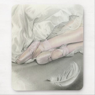Ballerina Dance of the Swan Mousepad