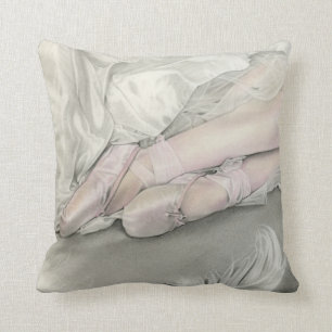 Ballerina Dance of the Swan Pillow
