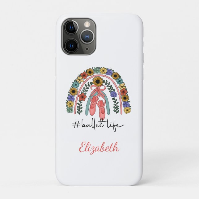 Ballerina Dance Studio Ballet Instructor Dancer Case-Mate iPhone Case (Back)