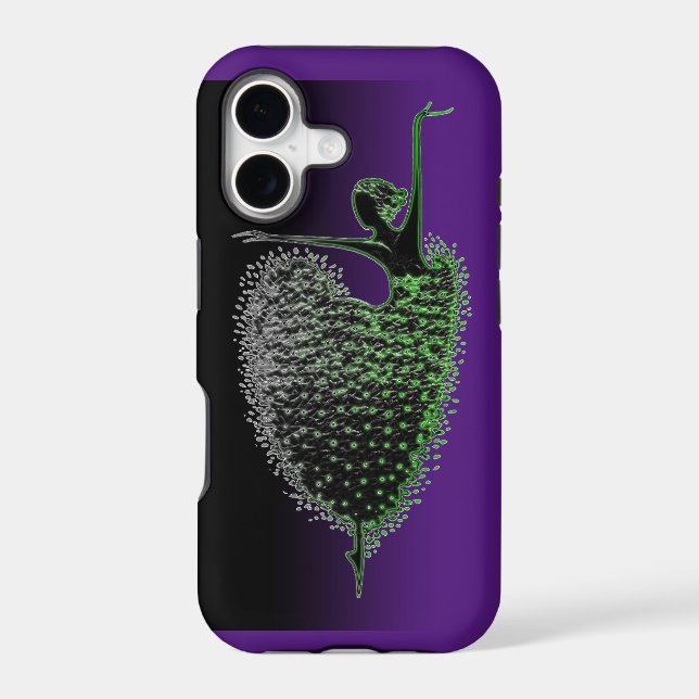 Ballerina dancer iPhone / iPad case (Back)