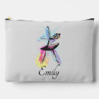Ballerina Dancer Watercolor Theme