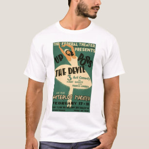 Ballerina & Devil 1938 WPA T-Shirt