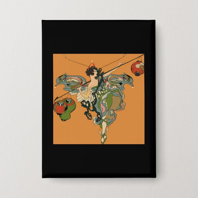 Ballerina Faerie With Lanterns (Front)