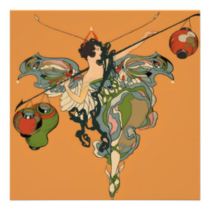Ballerina Faerie With Lanterns Photo Print