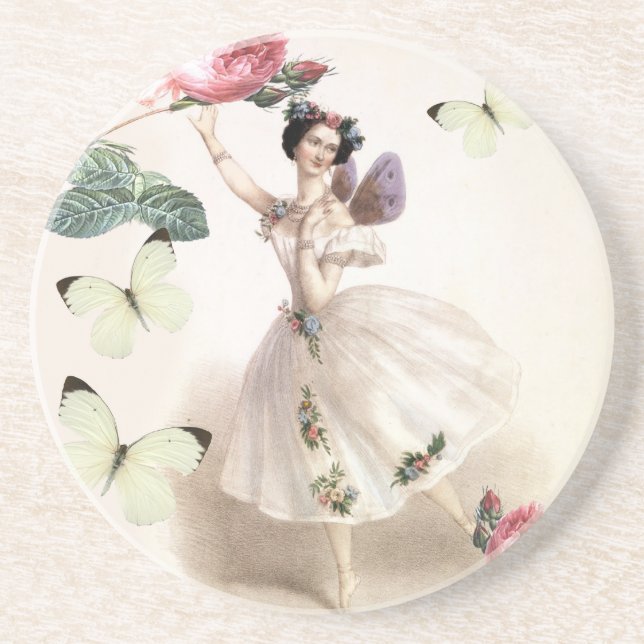 Ballerina Fairy Coaster (Front)
