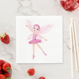 Ballerina Fairy Paper Napkins