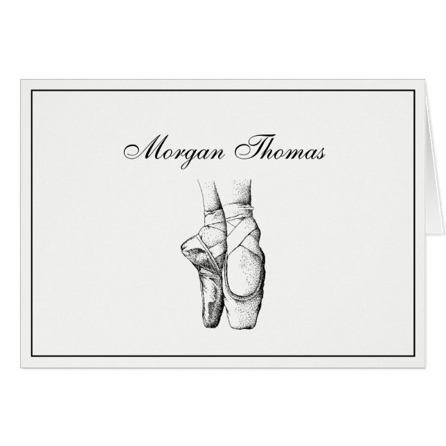 Ballerina Feet on Pointe #1 (Front Horizontal)