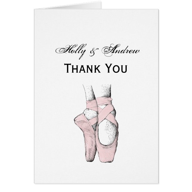 Ballerina Feet on Pointe #1 Lt Pink (Front)