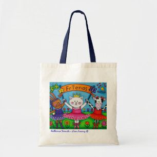 Ballerina Friends Tote Bag