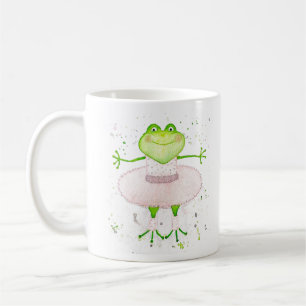 Ballerina Frog Coffee Mug