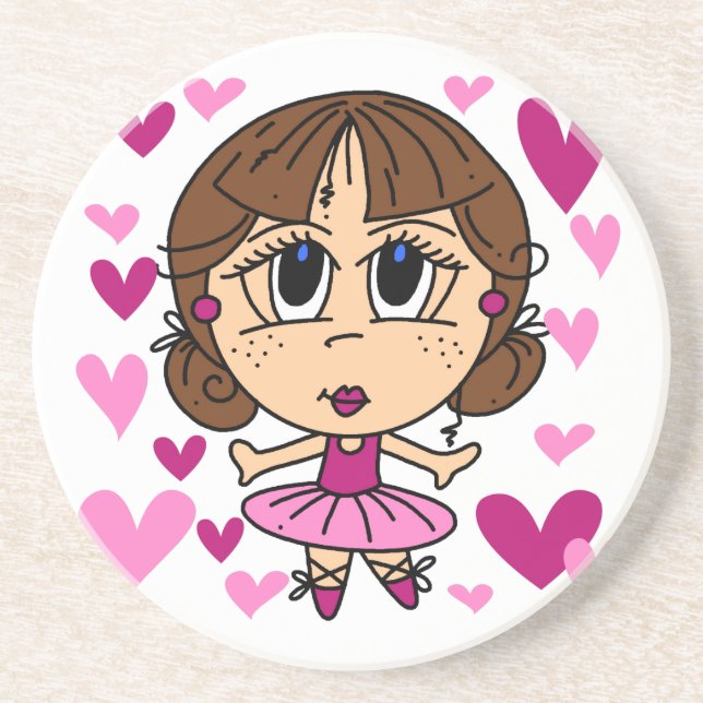 Ballerina Girl Coaster (Front)