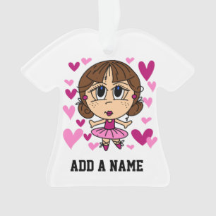 Ballerina Girl Ornament