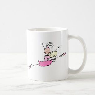 Ballerina Girl Stick Figure Mug