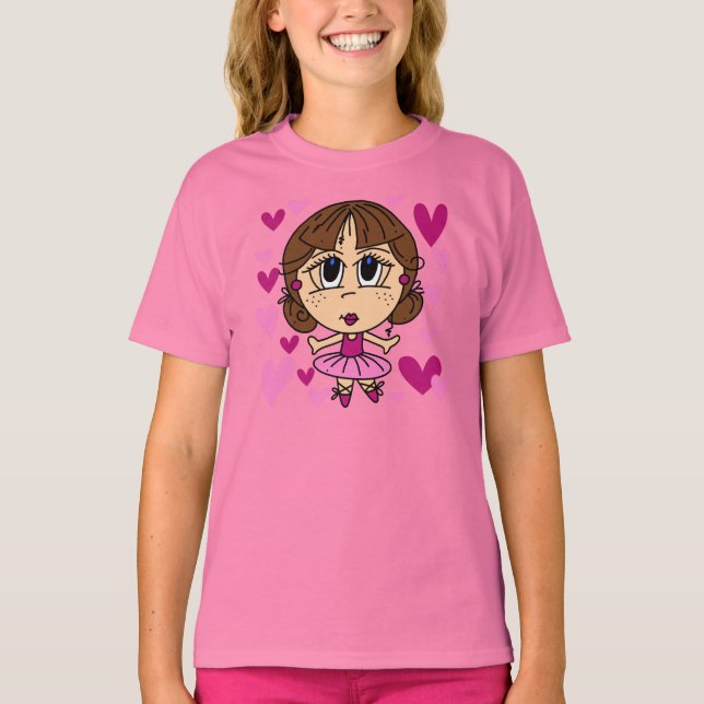 Ballerina Girl T-Shirt (Front)