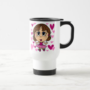 Ballerina Girl Travel Mug