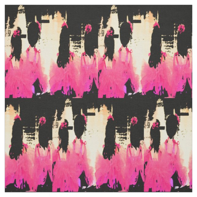 Ballerina Girls Fabric (Swatch)