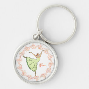 Ballerina Grace Key Ring