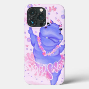 Ballerina Hippo Ballet Dancer Funny iPhone Case