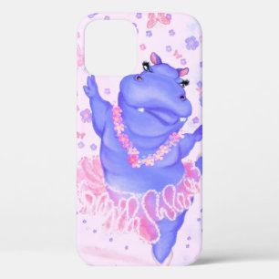 Ballerina Hippo Funny iPhone Case Ballet Dancer