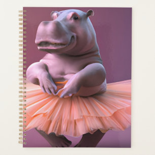 Ballerina Hippo Planner