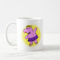 Ballerina Hippo With Tutu