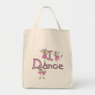 Ballerina I Dance T-shirts and Gifts Tote Bag