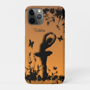Ballerina in Garden Dusk Personal Case-Mate iPhone Case