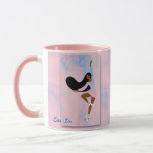 Ballerina in Pink Coffee Mug