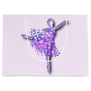 Ballerina In Purple Gift Bag