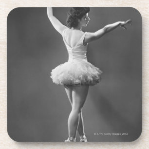 Ballerina in Tutu Coaster