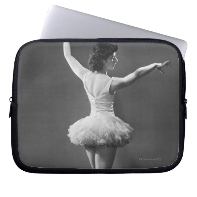 Ballerina in Tutu Laptop Sleeve (Front)