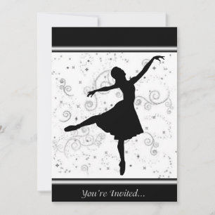 Ballerina Invitation
