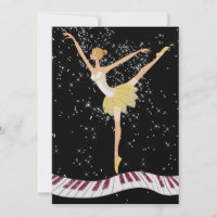 Ballerina Invitation by SRF