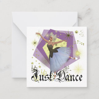 Ballerina - Just Dance Card