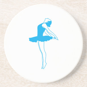 Ballerina Line Art Coasters