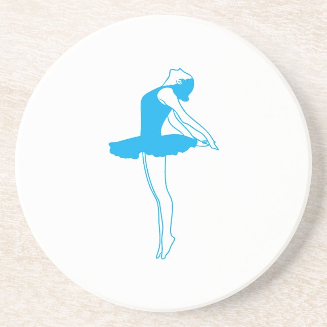 Ballerina Line Art Coasters (Front)