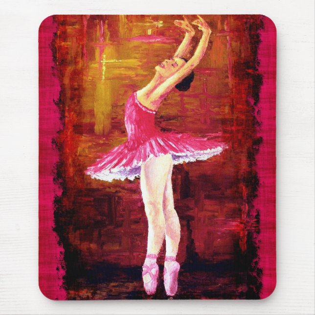 Ballerina Mouse Pad (Front)