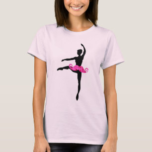 Ballerina Moustache T-Shirt