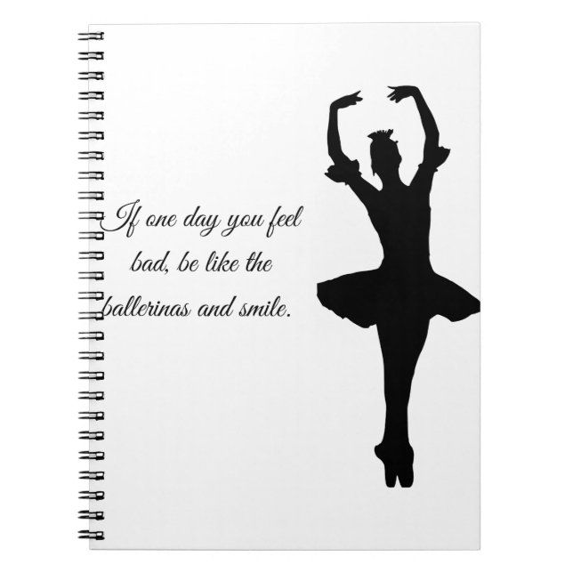 Ballerina notebook (Front)