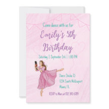 Ballerina Nutcracker - Kids Birthday Party