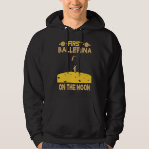 Ballerina On The Moon Hoodie