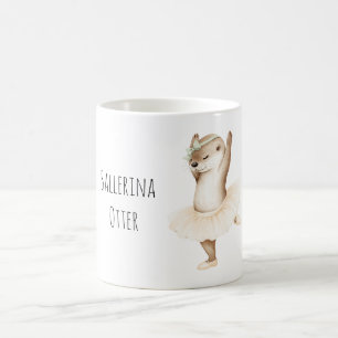Ballerina Otter Coffee Mug