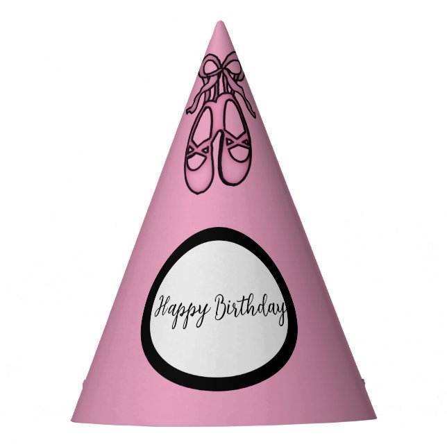 Ballerina  Party Hat Pink (Front)