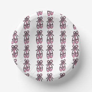 Ballerina Party Paper Bowl Plate