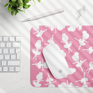 Ballerina Pattern, Ballet Girls, Ballet Dance Mouse Pad
