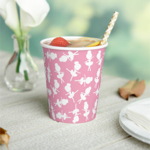 Ballerina Pattern, Ballet Girls, Ballet Dance Paper Cups